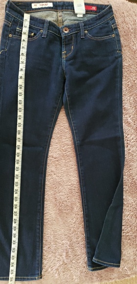 Express Dark Denim Slim Jeans - Picture 5 of 6